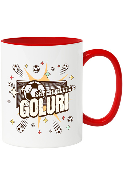 StoryGift Romania Cana Iubitorii de fotbal cat mai multe goluri sport, 330ml,...