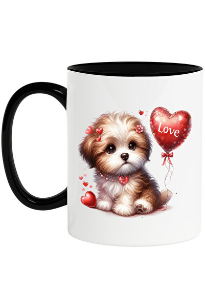 StoryGift Romania Cana cu o catelusa blanoasa | ilustratie | timida | balon |...