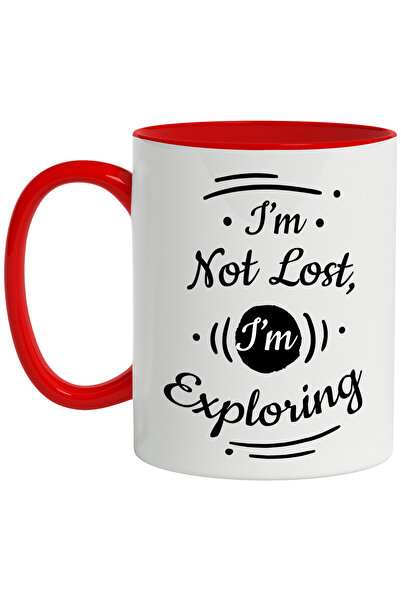 StoryGift Romania Cana Cu Mesaj In Engleza I'm Not Lost, I'm Exploring, Explo...