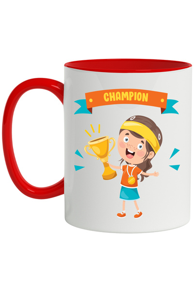StoryGift Romania Cana Cu Campion, Trofeu, Copil, Fata, Castigator, Clama, Mu...
