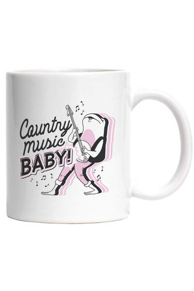 StoryGift Romania Cana Cu Mesaj In Engleza Country Music Baby, Banjo, Multico...