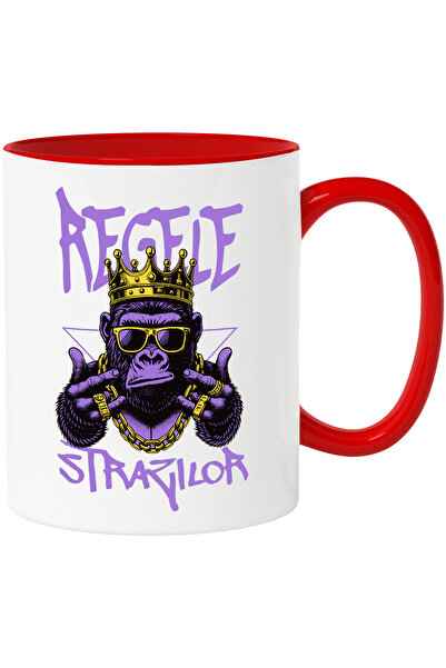 StoryGift Romania Gorilla Mug Millionaire Mobster With Sunglasses Royal Crown...