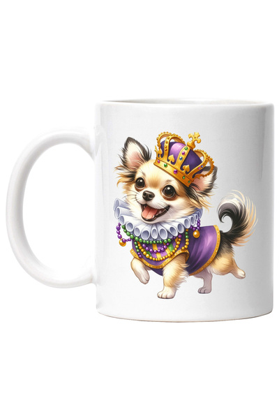 StoryGift Romania Cana cu un catel bucuros, ilustratie, coroana, jucaus, pent...