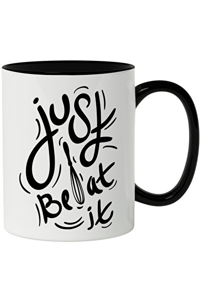 StoryGift Romania Cana Cu Mesaj In Engleza Just Be At it, Tel, Cofetarie, Cop...