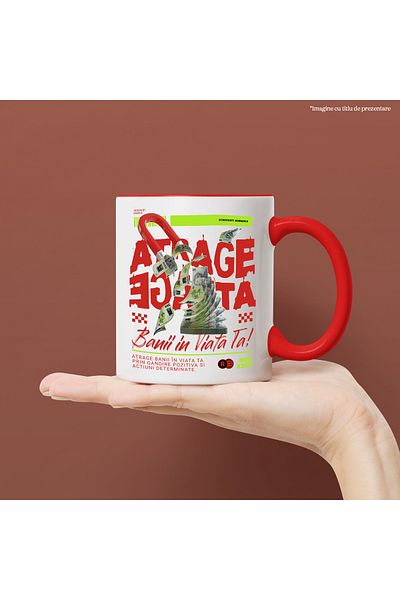 StoryGift Romania Attract Money into Your Life Mug - Romanian Money Magnet, 330ml, Ceramic with Handle, With ,STG.