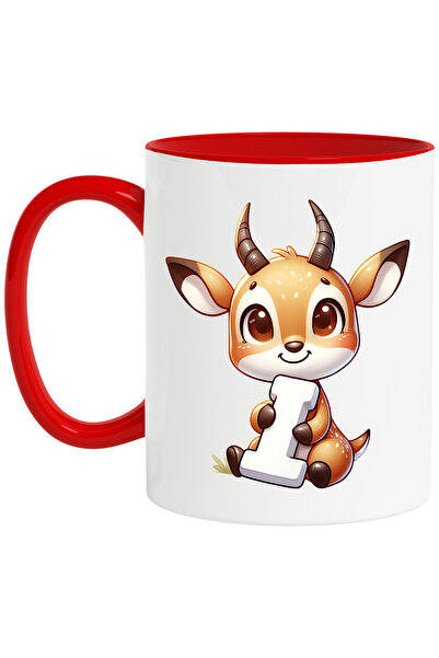 StoryGift Romania Cana cu o antilopa cu litera "I", ilustratie, pentru copii,...
