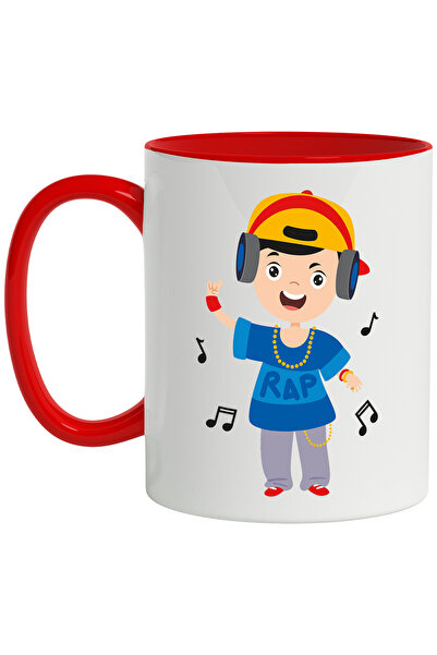 StoryGift Romania Mug With Singer, Rapper, Music, Headphones, Chain, T-Shirt,...