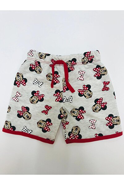 Baby Slon Kids Clup Yazlık Baskılı Biyeli Kız Çocuk Şort