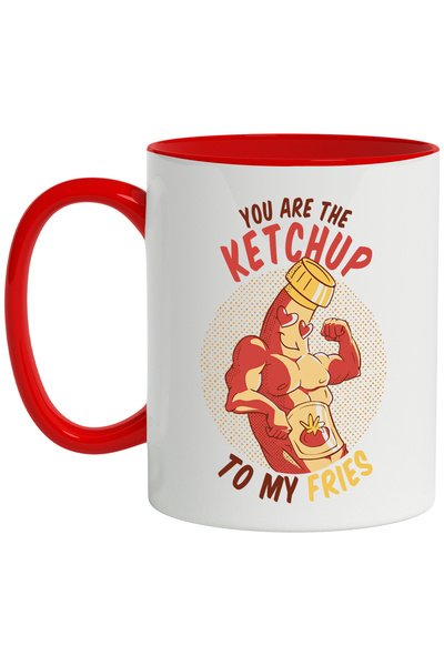 StoryGift Romania Cana Cu Mesaj In Engleza You Are The Ketchup To My Fries, M...