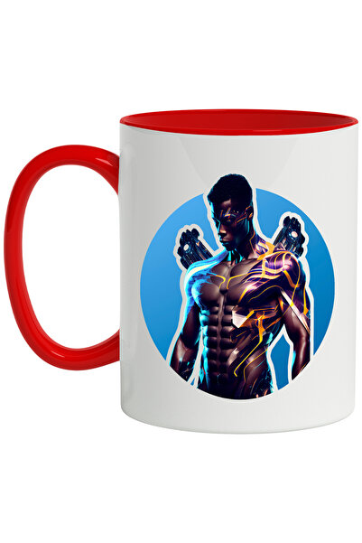 StoryGift Romania Cana Cu Android, Tehnologie, Robot, Muschi, Afro, Sci-Fi, M...