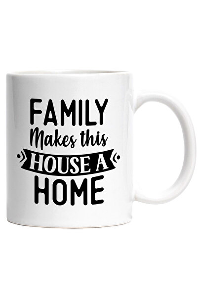 StoryGift Romania Cana cu mesajul "Familia transforma aceasta casa in "acasa"...