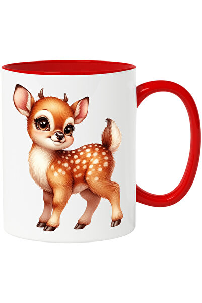 StoryGift Romania Cana cu o caprioara micuta | ilustratie | natura | fericire...