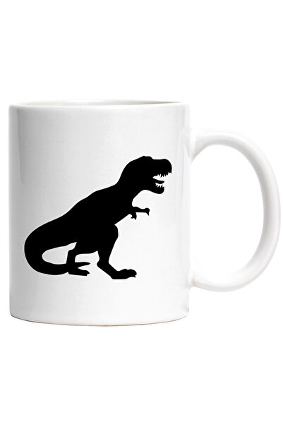 StoryGift Romania Cana cu un dinozaur T-Rex - spaima altor dinozauri cu Maner...