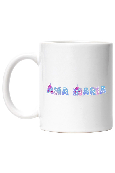 StoryGift Romania Cana Cu Numele Ana Maria, Unicorn, Printesa, Fairytale, Dra...