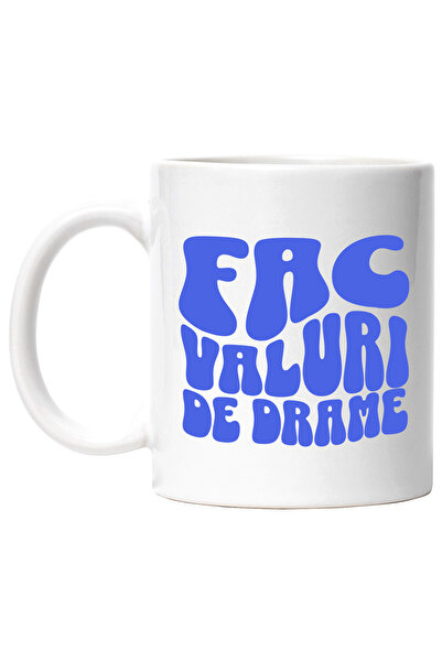 StoryGift Romania Cana fac valuri de drame, printesa femeie regina, 330ml, Ce...