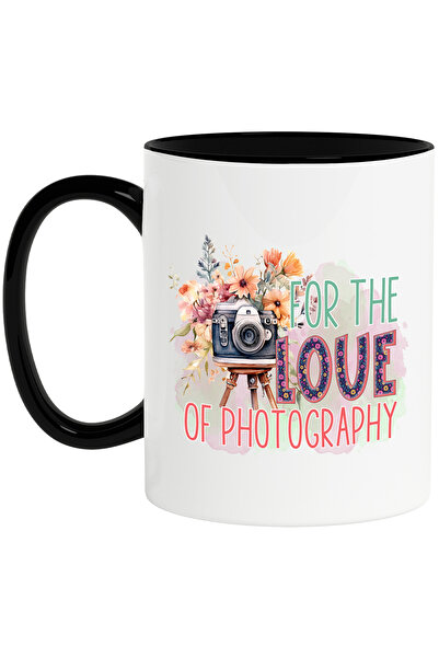 StoryGift Romania Cana cu mesajul "For the love of photography", ilustratie, ...