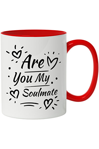 StoryGift Romania Cana Cu Mesaj In Engleza Are You My Soulmate, Inima, Suflet...