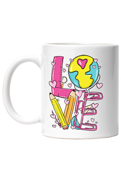 StoryGift Romania Cana cu mesajul "Love", ilustratie, scoala, elevi, studenti...