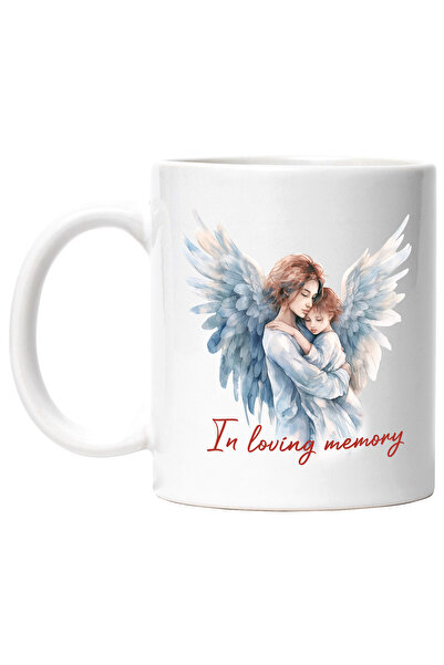 StoryGift Romania Cana cu mama care isi tine in brate copilul cu mesajul "In ...