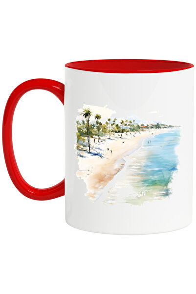 StoryGift Romania Cana cu o plaja, ilustratie, apa, mare, concediu, vacanta, ...