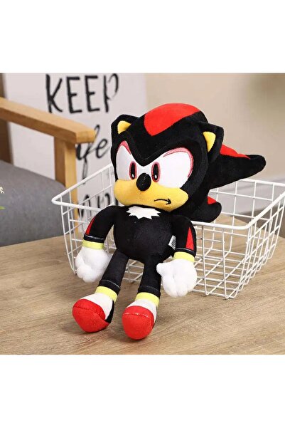 NB market super sonic filmi kirpi sonic peluş oyuncak shadow peluş oyuncak 30cm