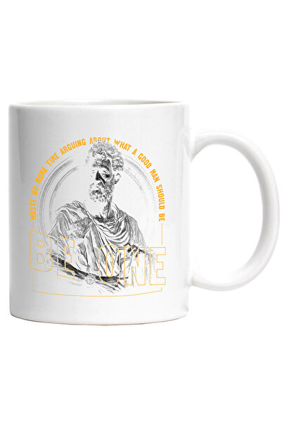 StoryGift Romania Cana Cu Mesaj Filosofic, Portret, Cerc, Ceas, Dezbatere, Mu...