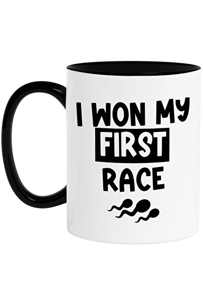 StoryGift Romania Cana cu mesajul in engleza "I won my first race" - am casti...