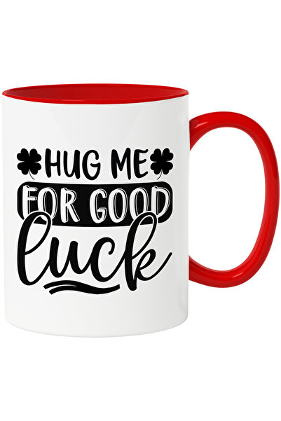 StoryGift Romania Cana cu trifoi cu patru foi si textul "Imbratiseaz-o pentru...