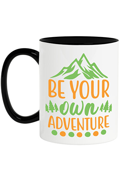 StoryGift Romania Cana cu munti si brazi cu textul "Be your own adventure" - ...