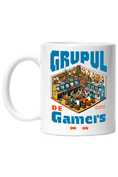 StoryGift Romania Cana Grup de gameri iubitorii de jocuri video copii, 330ml,...