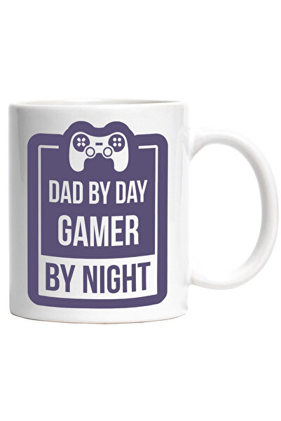 StoryGift Romania Cana cu Mesajul in Engleza Dad by Dad Gamer By Night, Tata ...