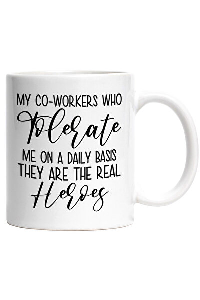 StoryGift Romania Mug for work colleagues who tolerate the "weirdest" days, w...