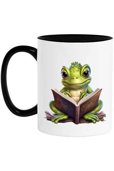 StoryGift Romania Cana cu o broasca vesela | tine o carte deschisa | lectura ...