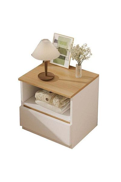 soufa dibaj Sharpdo Bedside Table Simple Modern Bedroom Nightstands Wooden Minimalist