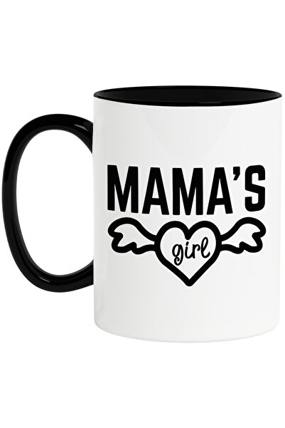 StoryGift Romania Cana cu inimioara si textul "Mama's girl" - fata mamei fiic...