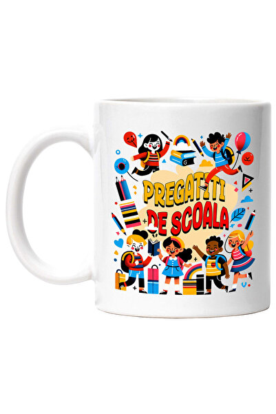 StoryGift Romania Cana cu Copii Veseli Educatie Gata De Scoala Teme Carti Cre...