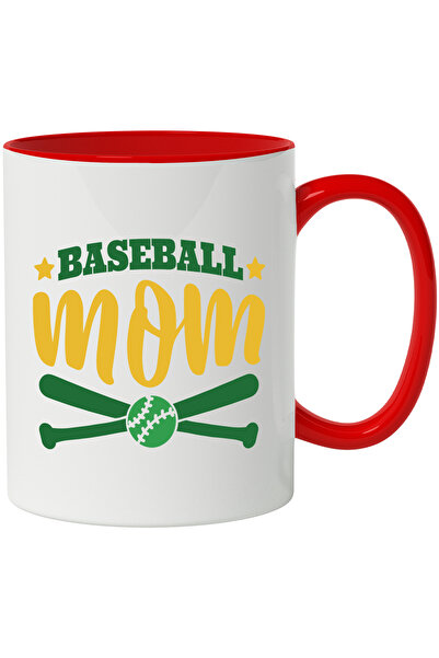StoryGift Romania Cana Cu Mesaj In Engleza Baseball Mom, Bate, Sport, Minge, ...