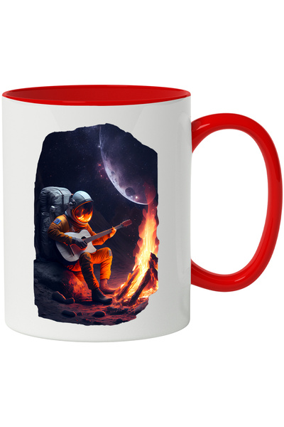 StoryGift Romania Cana Cu Astronaut, Luna, Foc De Tabara, Chitara, Muzica, Sp...