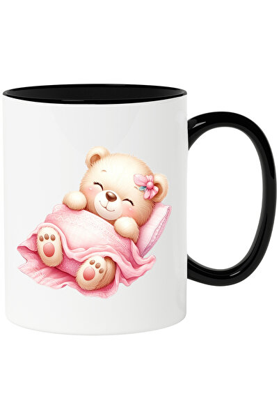 StoryGift Romania Cana cu o ursoaica | ilustratie | zambeste | doarme | patur...