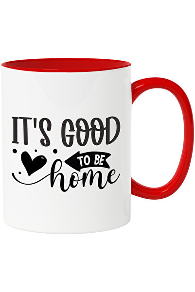 StoryGift Romania Cana cu inimioara si textul "It's good to be home" - e bine...