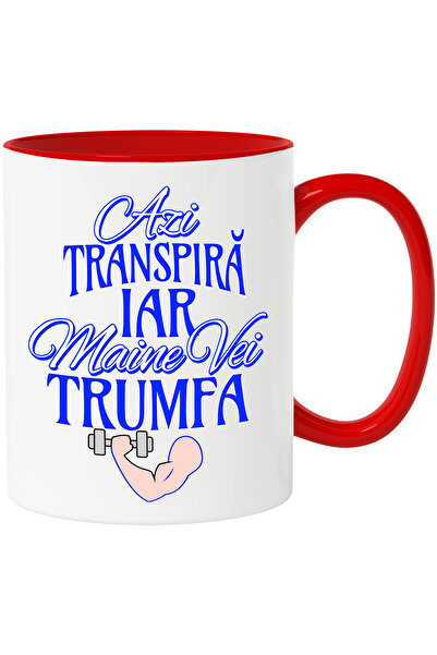 StoryGift Romania Cana Mesaj Motivational Sport transpira Azi Iar Maine vei T...