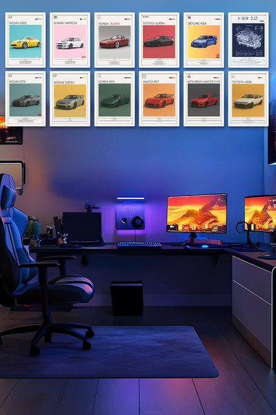 ataworks art 12'li Japon Serisi ( 1. ve 2. seri beraber ) Özel Tasarım Araba ...