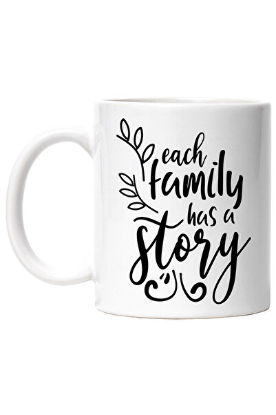 StoryGift Romania Cana cu un mesaj in engleza din care reiese ca fiecare fami...