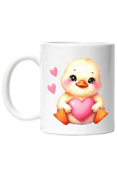 StoryGift Romania Cana cu o ratusca imbujorata | ilustratie | tine o inima in...