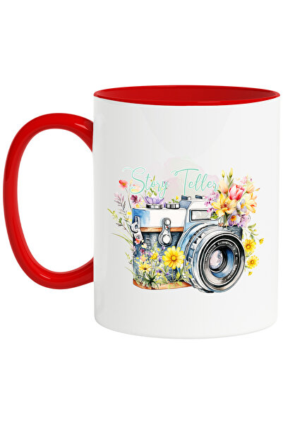 StoryGift Romania Cana cu mesajul "Story teller", povestitor, ilustratie, act...