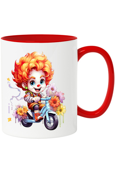 StoryGift Romania Cana cu un baietel clovn care se plimba cu bicicleta | amuz...