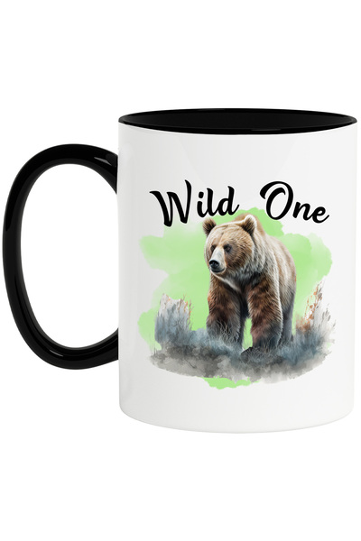 StoryGift Romania Cana cu mesajul "Wild one", calatorie, ilustratie, natura, ...