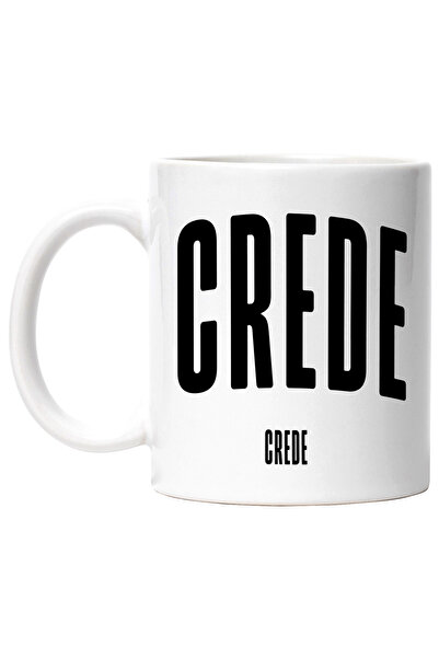 StoryGift Romania Cana Cuvantul Crede, Motivational, Self Help, Intelegere de Sine, Apreciere, Spe, Cu Maner Alb