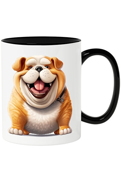 StoryGift Romania Cana cu un caine gras | ilustratie | zgarda | rade | obezit...