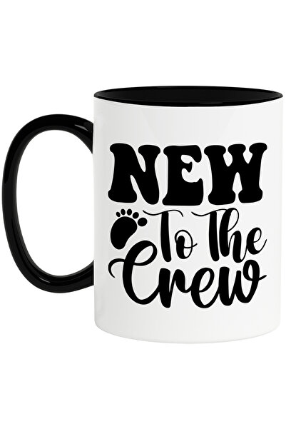 StoryGift Romania Cana cu un pas de copil si textul "New to the crew" nou in ...